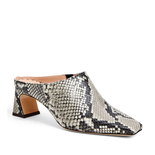 Bruno Magli Fran Women’s Shoes Python Print Slip-On High Heel Mule (BMW1002)-AmbrogioShoes