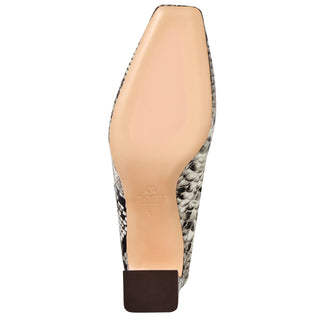 Bruno Magli Fran Women’s Shoes Python Print Slip-On High Heel Mule (BMW1002)-AmbrogioShoes