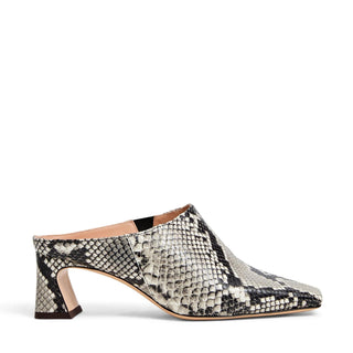Bruno Magli Fran Women’s Shoes Python Print Slip-On High Heel Mule (BMW1002)-AmbrogioShoes