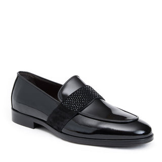Bruno Magli Howard black patent leather loafer.