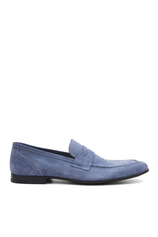 Bruno Magli Lastra Suede Unlined Slip-On Penny Loafer (BM1028)