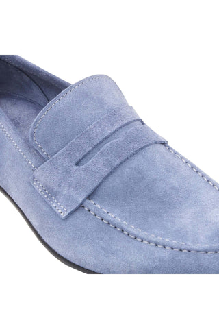Bruno Magli Lastra Suede Unlined Slip-On Penny Loafer (BM1028)