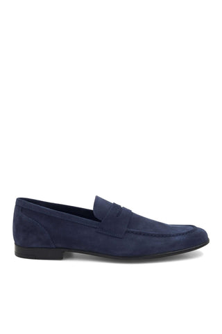 Bruno Magli Lastra Suede Unlined Slip-On Penny Loafer (BM1028)