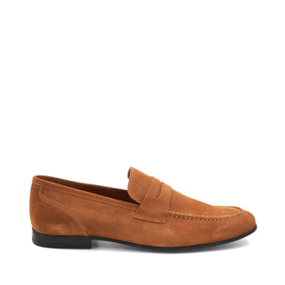 Bruno Magli Lastra Suede Unlined Slip-On Penny Loafer (BM1028)-AmbrogioShoes