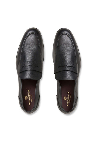 Bruno Magli Lastra Tumbled Leather Penny Loafer (BM1064)