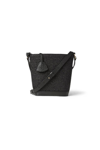 Bruno Magli Lia Raffia Crossbody Bag