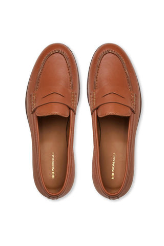 Bruno Magli Lixia Women’s Shoes Nappa Leather Penny Loafer (BMW1042)
