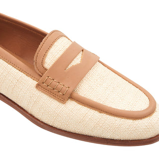 Bruno Magli Lixia Women’s Shoes Raffia Penny Loafer (BMW1041)-AmbrogioShoes