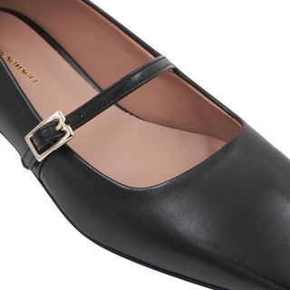 Bruno Magli Lucia Women’s Shoes Calf-Skin Leather Mary Jane Flat (BMW1044)-AmbrogioShoes