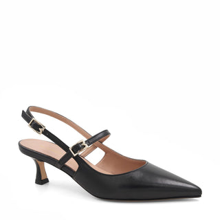 Bruno Magli Luciana Women’s Shoes Calf-Skin Leather Slingback Pump (BMW1045)-AmbrogioShoes