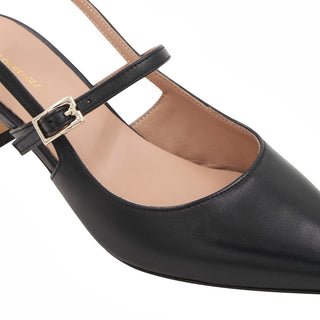 Bruno Magli Luciana Women’s Shoes Calf-Skin Leather Slingback Pump (BMW1045)-AmbrogioShoes