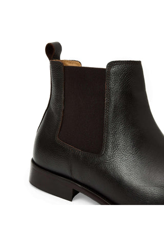 Bruno Magli Macy Tumbled Calf-Skin Leather Chelsea Boot (BM1051)-AmbrogioShoes