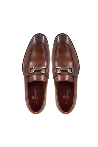 Bruno Magli Maioco Leather Horse-Bit Loafer (BM1030)