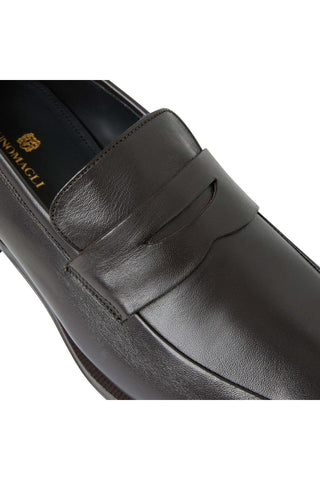 Bruno Magli Maioco Nappa Penny Loafer-AmbrogioShoes