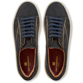 Bruno Magli Matteo Men's Shoes Nubuck Leather Sneaker (BM1046)-AmbrogioShoes