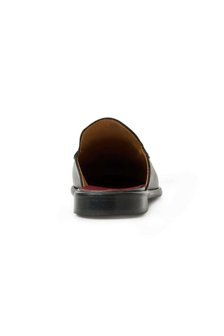 Bruno Magli Miami Leather Horse-Bit Slip-On Mule-AmbrogioShoes