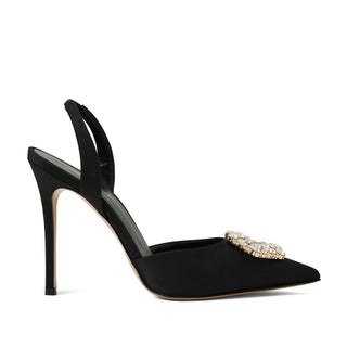 Bruno Magli Moda Women’s Shoes Satin Leather Pump (BMW1049)-AmbrogioShoes