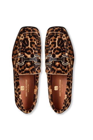 Bruno Magli Natalie Hair Horse-Bit Loafer
