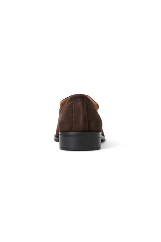 Bruno Magli Natalie Suede Horse-Bit Loafer