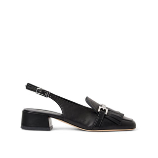 Bruno Magli Olive Women’s Shoes Calf-Skin Leather Side Kiltie Horse-Bit Slingback Pump (BMW1038)-AmbrogioShoes