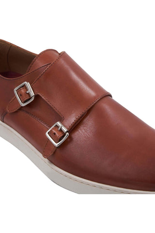 Bruno Magli Palestro Leather Double Monk Sneaker