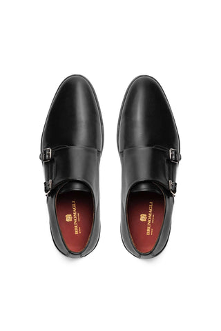 Bruno Magli Palestro Leather Double Monk Sneaker