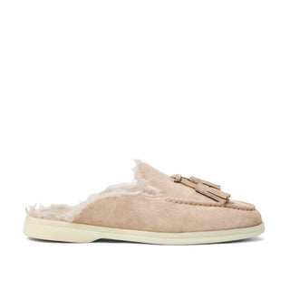 Bruno Magli Palmer Women’s Shoes Suede Leather Moccasin Tassel Slipper (BMW1005)-AmbrogioShoes