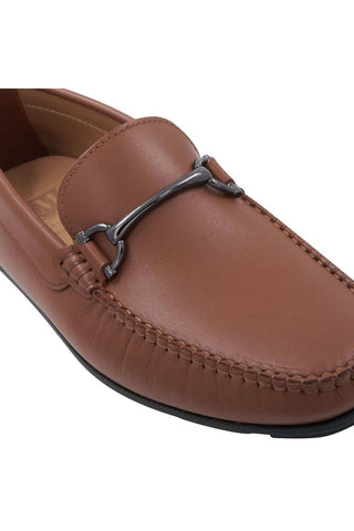 Bruno Magli Parker Supple Leather Horse-Bit Loafer (BM1082)