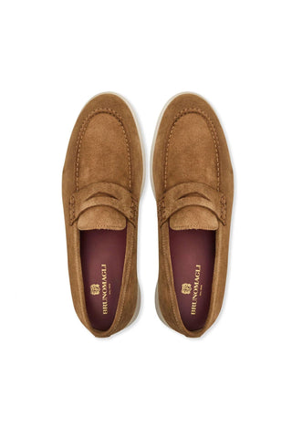 Bruno Magli Patrizio Suede Penny Loafer