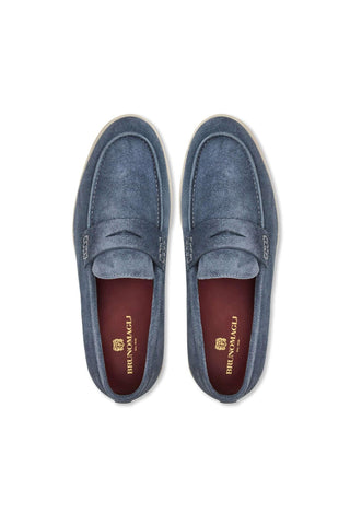 Bruno Magli Patrizio Suede Penny Loafer