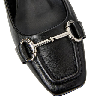 Bruno Magli Perla Women’s Shoes Calf-Skin Leather Horse-Bit Flat (BMW1037)-AmbrogioShoes