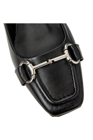Bruno Magli Perla Women’s Shoes Leather Horse-Bit Flat (BMW1020)