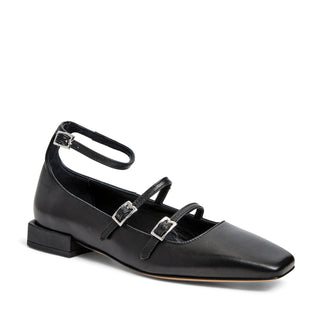 Bruno Magli Petra Women’s Shoes Calf-Skin Leather Mary Jane Flat (BMW1019)-AmbrogioShoes