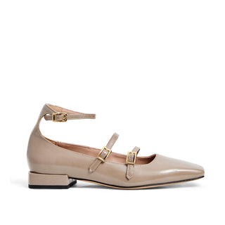 Bruno Magli Petra Women’s Shoes Patent Calf-Skin Leather Mary Jane Flat (BMW1008)-AmbrogioShoes