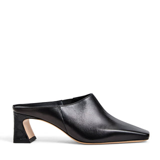 Bruno Magli Pilar Women’s Shoes Calf-Skin Leather Slip-On High Heel Mule (BMW1003)-AmbrogioShoes