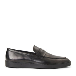 Bruno Magli Prato Calf-Skin Leather Horse-Bit Slip-On Penny Loafer (BM1003)-AmbrogioShoes