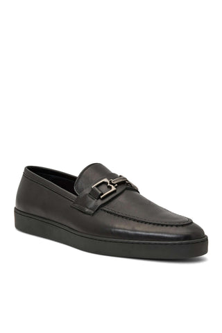 Bruno Magli Prato Calf-Skin Leather Horse-Bit Sneaker (BM1002)