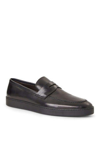 Bruno Magli Prato Leather Horse-Bit Slip-On Penny Loafer (BM1003)