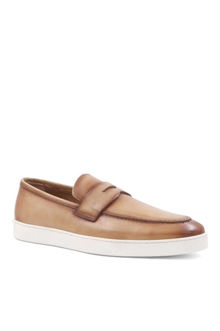 Bruno Magli Prato Leather Horse-Bit Slip-On Penny Loafer (BM1003)