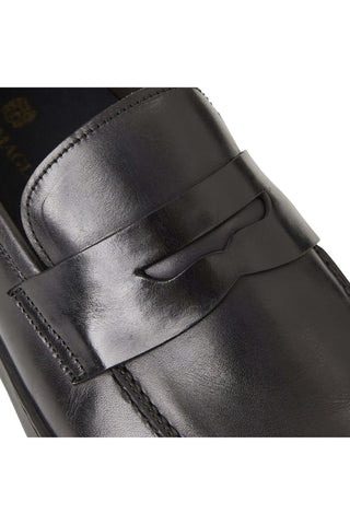 Bruno Magli Prato Leather Horse-Bit Slip-On Penny Loafer (BM1003)