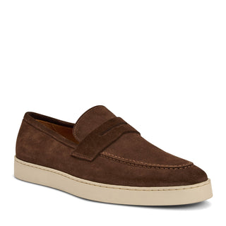 Bruno Magli Prato Suede Slip-On Penny Loafer (BM1003)-AmbrogioShoes