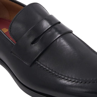 Bruno Magli Preston Burnished Calf-Skin Leather Penny Loafer (BM1074)-AmbrogioShoes