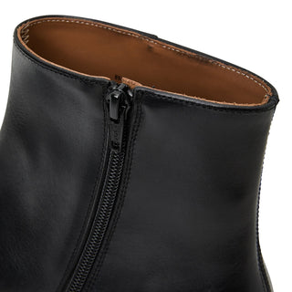 Bruno Magli Raging Calf-Skin Leather Side Zip Boot (BM1075)-AmbrogioShoes