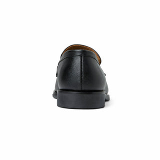 Bruno Magli Raging Men's Shoes Saffiano Leather Horse-Bit Loafer (BM1025)-AmbrogioShoes