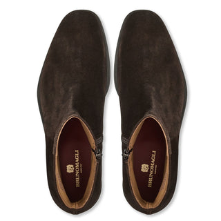 Bruno Magli Raging Men's Shoes Suede Leather Side Zip Boot (BM1097)-AmbrogioShoes