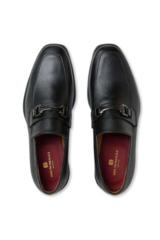 Bruno Magli Raging Saffiano Leather Horse-Bit Loafer (BM1025)