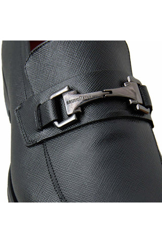 Bruno Magli Raging Saffiano Leather Horse-Bit Loafer (BM1025)