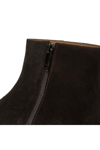 Bruno Magli Raging Suede Side Zip Boot (BM1097)-AmbrogioShoes