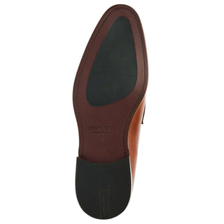 Bruno Magli Sante Calf-Skin Leather Horse-Bit Loafer (BM1015)-AmbrogioShoes