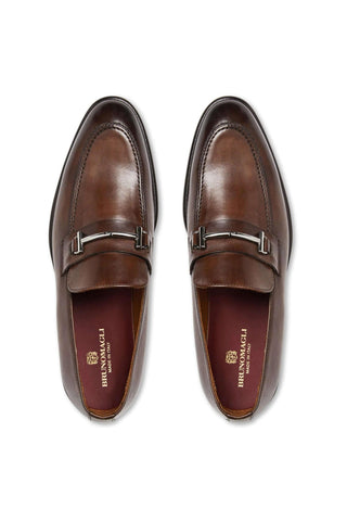 Bruno Magli Sante Leather Horse-Bit Loafer (BM1015)